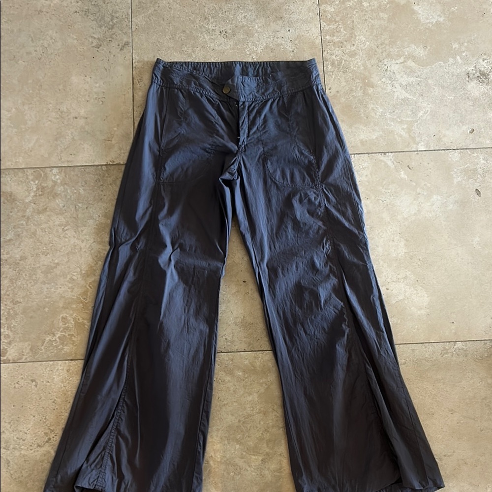 Women's Wide Leg Navy Pants